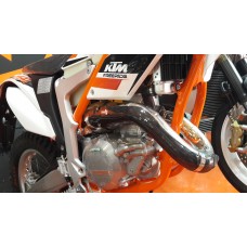 Bulletproof  KTM Freeride 250 carbon fiber pipe guard